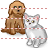 Domestic animals icon