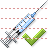 Done vaccination icon
