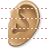Ear icon