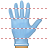 Gloved hand icon