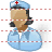 Hospital nurse icon