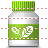 Natural drug icon