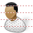 Patient-man icon