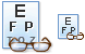 Eye chart icons