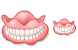 False tooth icons