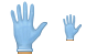 Gloved hand icons