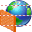 Internet firewall icon