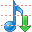 Music download icon