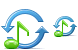 Audio converter icon