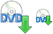 DVD downloads icon