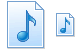 Audio icons