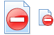 Denied access icons
