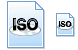 ISO image icons