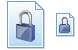 Lock icons