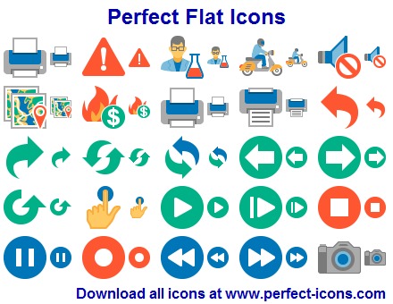 Windows 7 Perfect Flat Icons 2014.1 full