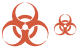 Bio hazard icons