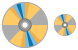 CD disk icons