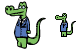 Crocodile icons