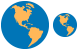 Earth globe ico