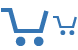 Empty cart icons