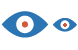 Eye icons