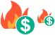 Fire damage ico