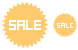 Sale stamp icons