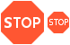 Stop sign icons