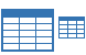 Table icons