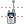 Portable radio transmiter icon
