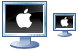 Apple PC icons