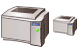 Laser printer icons