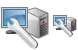 Repair computer icons