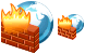 Firewall icons