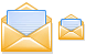 Open mail icons