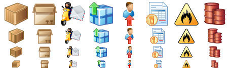 logistics icons