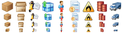 logistics icons