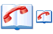 Telephone directory icon