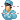 Female cardiologist icon