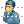 Male cardiologist icon