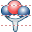 Baby toy icon