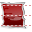 Blood bag icon