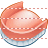 Artificial teeth icon