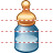 Baby bottle icon