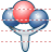 Baby toy icon