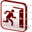 Emergency exit icon