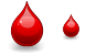 Blood donate icons