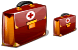 Medical bag icons