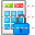 Lock keypad icon