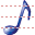 Music note icon